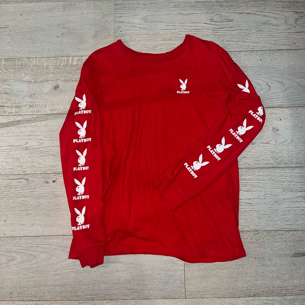 Playboy x PacSun “Stamp” Long Sleeve Tee